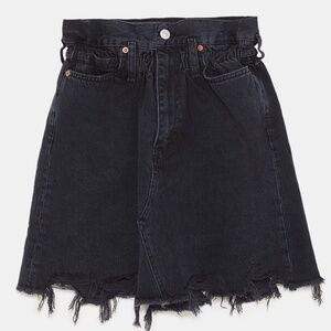 Zara Premium Denim Skirt